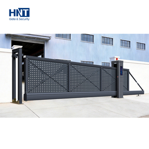 <span class=keywords><strong>Portail</strong></span> <span class=keywords><strong>Coulissant</strong></span> Cantilever Moderne <span class=keywords><strong>en</strong></span> Aluminium <span class=keywords><strong>Motorisé</strong></span> pour Allée, Entrepôt, Parking et Entrée de Construction - Product Image 1