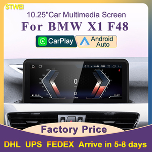 STWEI จอไร้สายขนาด 10.25 นิ้ว รองรับ CarPlay และ Android Auto สำหรับรถยนต์ BMW X1 F48 ปี 2017-2021 ระบบ EVO พร้อมบลูทูธ DSP และหน้าจอสัมผัส - Product Image 2