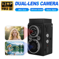 Appareil photo pour enfants haute résolution S11, vidéo 4MP, photo 12MP, double objectif, vision nocturne, écran 0,85 pouces, jouet éducatif