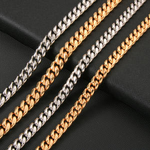 Cadena Cubana de Plata Tai Personalizada para Hombre, Estilo Hip-Hop, Chapada en Oro de 18K, Moderna y de Marca, para Regalo - Product Image 1