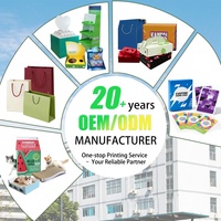Boîtes d'expédition colorées personnalisées avec impression de logo sur mesure, emballage durable pour la papeterie et les fournitures scolaires