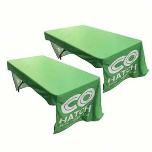 Nappe de table en polyester lavable Nappe extensible Nappe de table jetable rectangulaire - Product Image 6