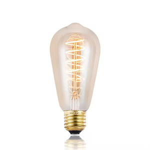 Cổ điển <span class=keywords><strong>ST64</strong></span> Edison bóng đèn Cây giáng sinh <span class=keywords><strong>Filament</strong></span> <span class=keywords><strong>LED</strong></span> B22/E26/E27 cơ sở các loại cho mục đích trang trí - Product Image 3