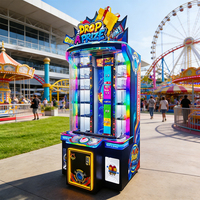 Machine d'arcade hybride à double sortie améliorée, personnalisée, avec système de rédemption de tickets de cadeaux, certifiée CE, Leon Drop, vente en gros usine de Guangzhou