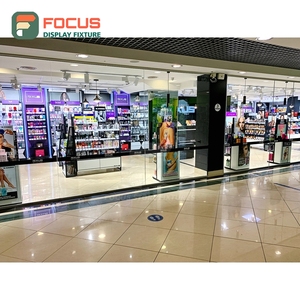 Contemporary Retail Shop Recycled Material Wall Display Retail Design Service Cosmetic Display <b>Cabinet</b> - Product Image 1