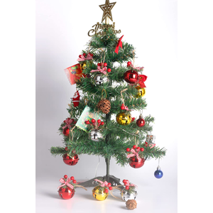 Adorno Metálico Plateado de Ángel, Estrella de Navidad, Campana, Baya de Aloe Vera para Manualidades y Decoración Navideña - Product Image 3