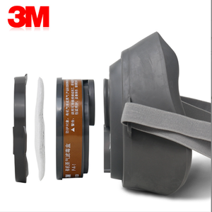 <span class=keywords><strong>3M</strong></span> 3200 masker Gas perlindungan kimia industri <span class=keywords><strong>Respirator</strong></span> setengah wajah silikon bersertifikasi LA untuk lukisan semprot - Product Image 2