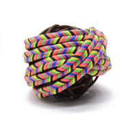 Vente en gros de cordons de tresse de garniture de soutache torsadés en spirale de rayonne en nylon et polyester pour décotarions