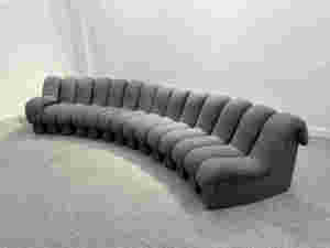 Canapé modulaire de passage au design BOUCLE belge moderne, mobilier de salon contemporain combinable - Product Image 6