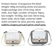 Sac de transport pour oiseaux, cage portable en plastique anti-évasion pour perroquets, pigeons, lézards, petits oiseaux, hamsters, calops