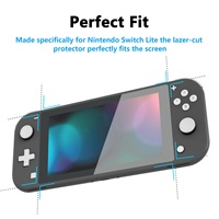 Film de protection personnalisé en couleur, protection d'écran en verre trempé 9H pour console Nintendo Switch Lite