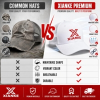 Topi Trucker X&K Y2K Model Vintage Distressed dengan Jaring di Belakang, Topi Trucker Kustom Berkualitas Tinggi dengan Bordir Berkualitas Tinggi Grosir