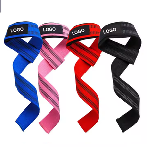 ZHOYA Gym Fitness Levantamiento <span class=keywords><strong>de</strong></span> pesas Muñequera Protección Culturismo Antideslizante Espesar Entrenamiento Pull Up Muñequeras Brace - Product Image 1