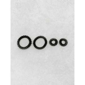 4 pezzi di capelli in gomma primaverile stringono capelli comodo ed elegante - Product Image 1