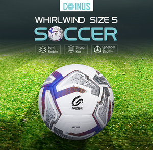 Ballon de football taille 5 officiel, léger, en TPU PU thermocollé, avec logo personnalisé, offre directe - Product Image 5