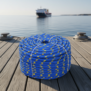 Cuerda de Polipropileno Marina de 1.3 mm, Azul, 50 m, Grado Industrial, Trenzada, Empalmable, Resistente a Químicos - Product Image 2