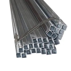 High-quality ASTM GI Welding Square Tube Galvanized Steel Rectangular Pipes For Greenhouse