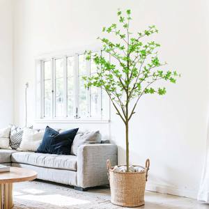 Haute qualité artificielle grand Enkianthus arbre japonais cloche plante verte assemblage <span class=keywords><strong>facile</strong></span> pour jardin extérieur décor en pot bonsaï - Product Image 3