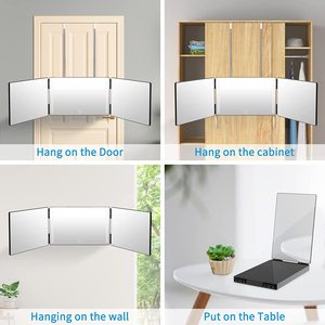 Hot Bán Tự Cắt Cạo Râu Gương Với Móc 3 Cách 360 Độ Góc Tự Tóc Cắt Gương - Product Image 6