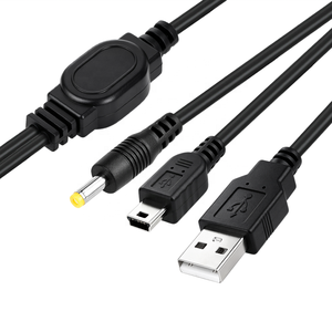 Câble de charge de remplacement pour <span class=keywords><strong>PSP</strong></span>, câble d'alimentation pour <span class=keywords><strong>Sony</strong></span> <span class=keywords><strong>PSP</strong></span> séries 1000, 2000, 3000, cordon de charge <span class=keywords><strong>2</strong></span>-en-1 - Product Image 1