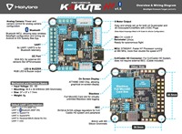 Holybro Kakute H7 Flight Controller STM32H743 480MHz Baro Betaflight 3S-8S Dual 4in1 ESC HD VTX X8 FPV Autopilot