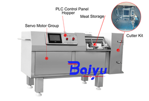 Baiyu nouvelle machine de coupe de cube de <span class=keywords><strong>boeuf</strong></span> de viande congelée avec moteur et engrenage pour les fermes de restaurants nouveau - Product Image 4