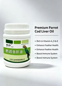รับผลิตแบบ OEM/ODM สำหรับอาหารเสริมนก น้ำมันตับปลา บำรุงร่างกายนกแก้วทุกวัน - Product Image 2