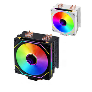 Enfriador de CPU de Aluminio RGB con 6 Tubos de Calor, Rodamiento Fluido, Silencioso de 26dba, 4 Pines PWM, Disipador de Calor para Procesadores LGA2011 1200/1700 115X AM4 - Product Image 3