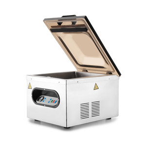 Macchina per sottovuoto per la sigillatura degli alimenti, di grado commerciale, in acciaio inossidabile, con pannello di controllo digitale e blocco di sicurezza - Product Image 2