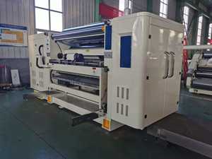 Automatique SF 405S <span class=keywords><strong>Cassette</strong></span> Type Ondulé Single Facer Machine Électrique Carton Ondulé Boîte Usine <span class=keywords><strong>Prix</strong></span> PLC Cas <span class=keywords><strong>Bois</strong></span> - Product Image 3