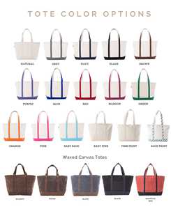 Bolsa de Lona Personalizada con Monograma Bordado, Color Sólido, Estilo Náutico y Playero, para Viajes de Invierno/Primavera/Verano - Product Image 5