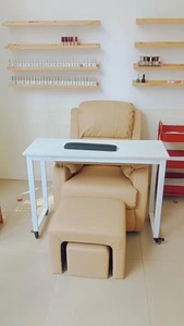 โต๊ะทำเล็บเคลื่อนที่พร้อมล้อเลื่อนสำหรับช่างทำเล็บในร้านเสริมสวย - Product Image 5