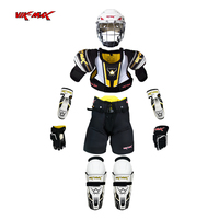 Vêtements de sport pour roller et hockey sur glace, comprenant casque, protège-jambes, coudières, protège-épaules, pantalon, gants, vêtements de hockey pour le sport de hockey