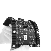 Panneaux d'affichage LED flexibles d'extérieur imperméables, écran LED flexible P3 P4 P5, panneaux d'affichage LED flexibles incurvés