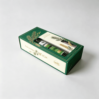Boîte de transport en papier kraft personnalisée pour boissons, café, jus, emballage à emporter avec poignée et impression de logo