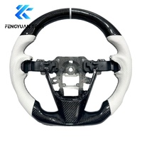 Volante de Coche Personalizado de Cuero y Fibra de Carbono Forjada para Mazda 3 6 5 8 CX5 RX7 MX5 CX90 BL GH GG GY CX7 RX8 2003 2015