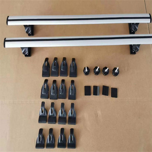 Portaequipajes de aleación de aluminio para techo de coches, barra de bloqueo y portaequipajes, accesorios exteriores para coches usados, portaequipajes de coche - Product Image 3