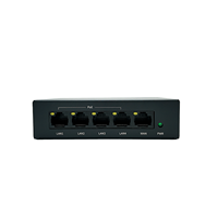 Switch PoE Inteligente de 5 Puertos, Administrado, con Soporte VLAN de 1 Año, Confiable para Negocios y Villas, Garantiza Conectividad Robusta para Cámaras IP