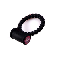Masajeador de próstata para hombre, alargador de pene, anillo retardante, juguete sexual, tapón Anal