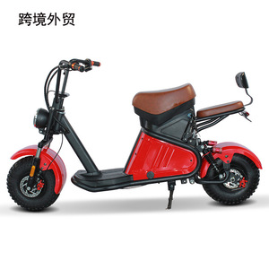สกู๊ตเตอร์ไฟฟ้า 16 นิ้ว 350W 500W มอเตอร์ไร้แปรงถ่าน แบตเตอรี่ลิเธียม 12Ah 20Ah ระยะทาง 35-50 กม. จักรยานสำหรับเดินทางในเมือง - Product Image 1
