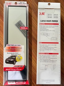 Nouveau <span class=keywords><strong>rétroviseur</strong></span> universel anti-éblouissement pour <span class=keywords><strong>intérieur</strong></span> de voiture avec installation par clip, en ABS et verre, surface incurvée améliorée - Product Image 4