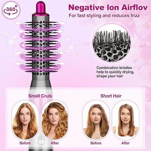 Accesorio de Cepillo Redondo Pequeño de 20 mm de la Mejor Calidad para Volumen, Compatible con Secadores de Pelo <span class=keywords><strong>Dyson</strong></span> <span class=keywords><strong>Airwrap</strong></span> <span class=keywords><strong>HS01</strong></span> <span class=keywords><strong>HS05</strong></span> HS08 - Product Image 4