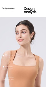 Sujetador Deportivo de Secado Rápido con Soporte Alto, 100% Nailon, para Mujer, con Tirantes No Ajustables, a Prueba de Impactos, para Correr - Product Image 6