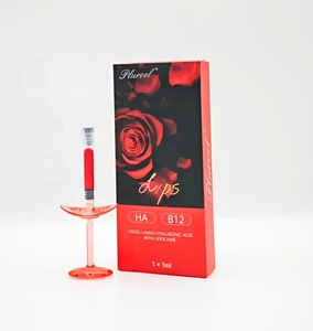 Acide hyaluronique réticulé de qualité médicale à la vitamine B12, 1 ml, produit de comblement dermique, 1,1 ml, produit de comblement pour l'augmentation <span class=keywords><strong>des</strong></span> lèvres - Product Image 2