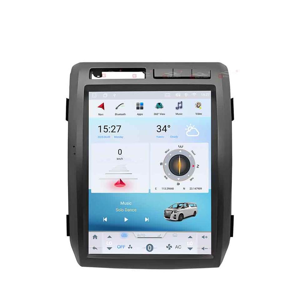 Gerllish 12.1 Inch Android Vertical Style Screen for Ford F150 Raptor ...