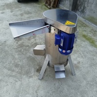 Ma Nieuwe Verticale RVS Fruit-, Citrus- & Olijvenontpitter & -pulpmachine 220V 4000W 20kg/u capaciteit