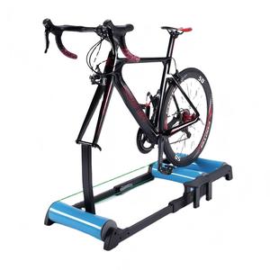 <span class=keywords><strong>Rodillo</strong></span> de bicicleta ajustable XLAN para interiores y entrenador de bicicleta portátil con pedales antideslizantes, adecuado para bicicletas de carretera y de montaña. - Product Image 2