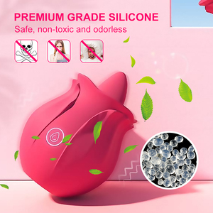 Stimulateur de vibrateur de jouets sexuels de Rose clitoridienne pour des femmes, langue de léchage - Product Image 5