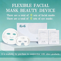 Pack Combo Rechargeable OEM/ODM Lumikitten Silicone pour le Visage et les Yeux - Formule Hydratante et Imperméable au Niacinamide, Fini Mat 6+6