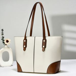 Bolso de Mano de Lujo para Mujer, Gran Capacidad, de Cuero PU, Tipo Tote, con Cierre de Cremallera - Product Image 6